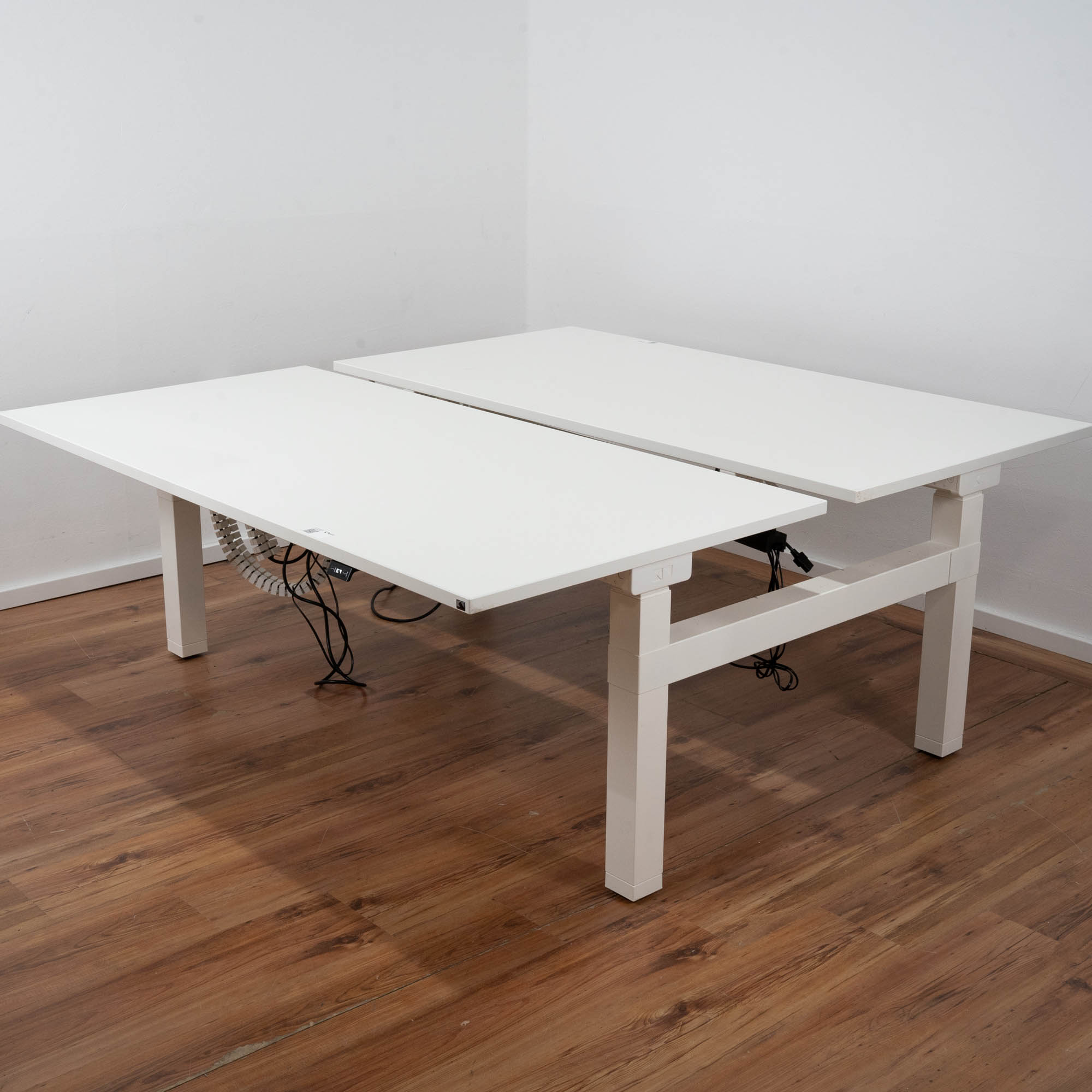 König & Neurath E-Tisch 160 x 80 cm - Doppel-Arbeitsplatz 